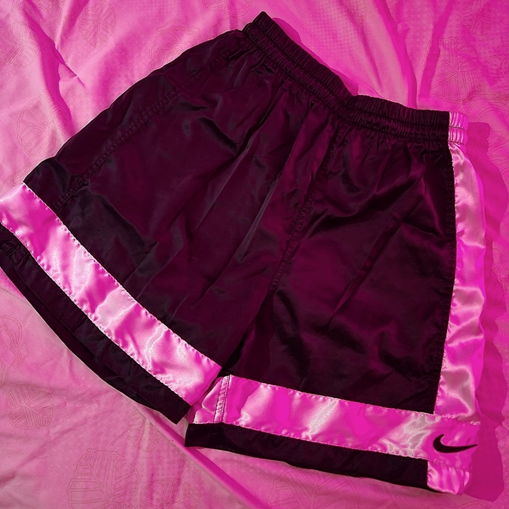 Silky nike shorts